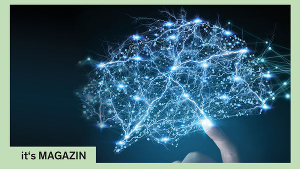 Neue Ausgabe des it's MAGAZIN: Data Science und Künstliche Intelligenz: Die Welt mit den Augen der Algorithmen sehen.